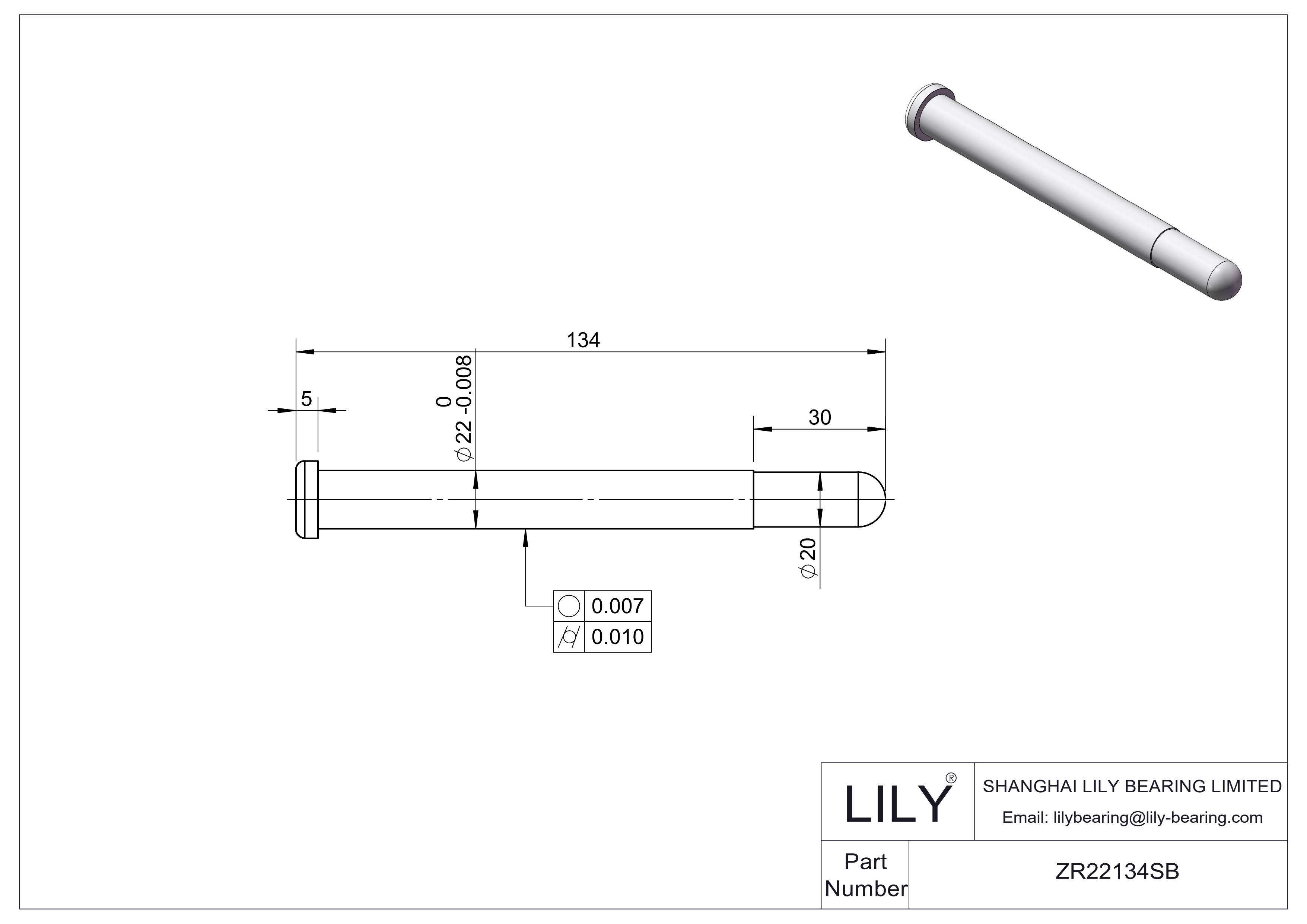 ZR22134SB Zirconium Oxide (ZRO2) Components cad drawing